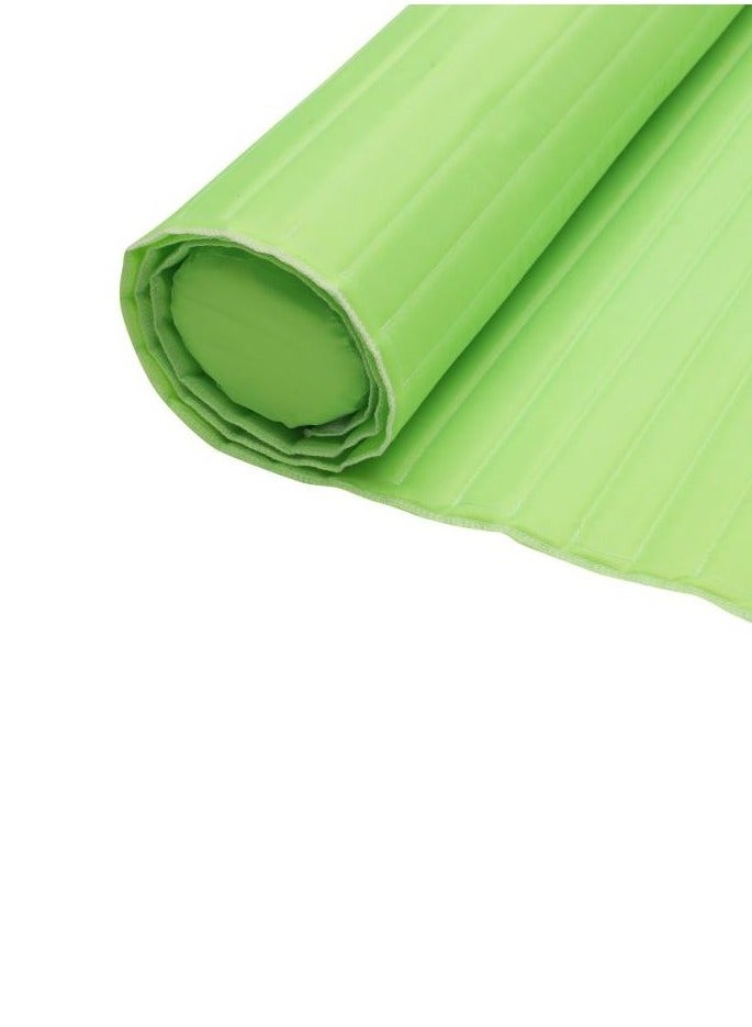 سجادة شاطئ ورقية خضراء مقاس 180×60×0.5 سم
