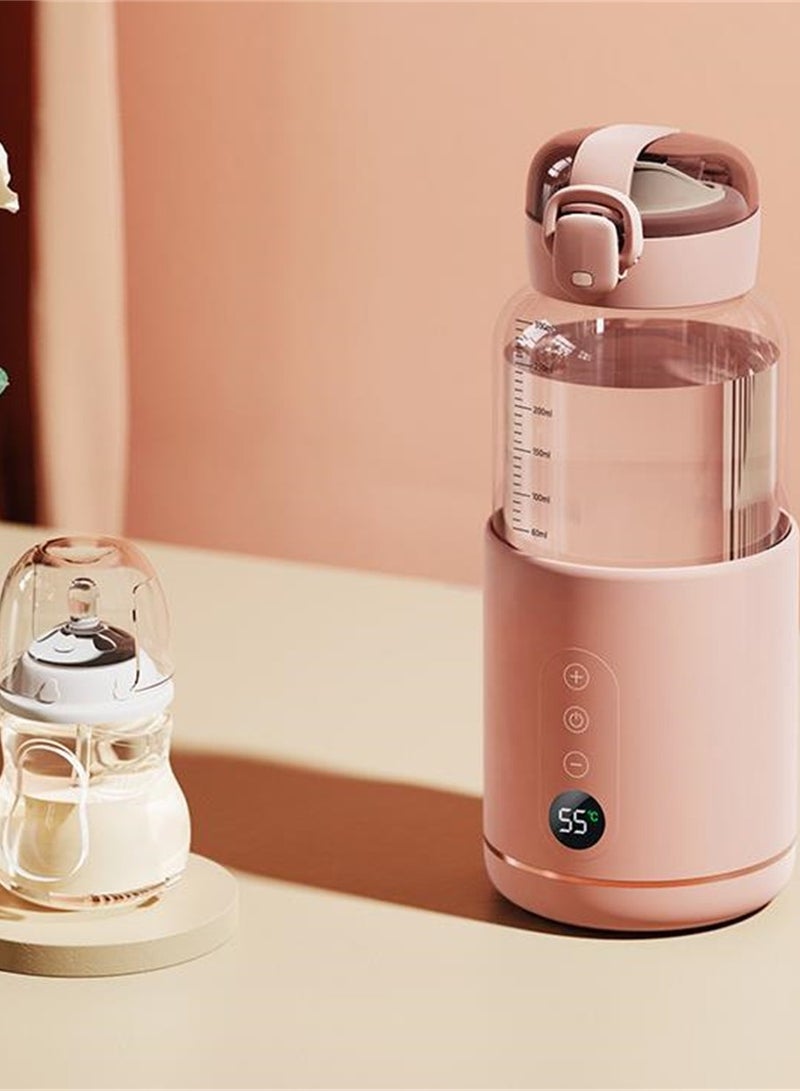 Portable Milk Making Artifact Baby Warm Milk Hot Thermostatic Kettle Wireless Charging Portable Bottle Warmers