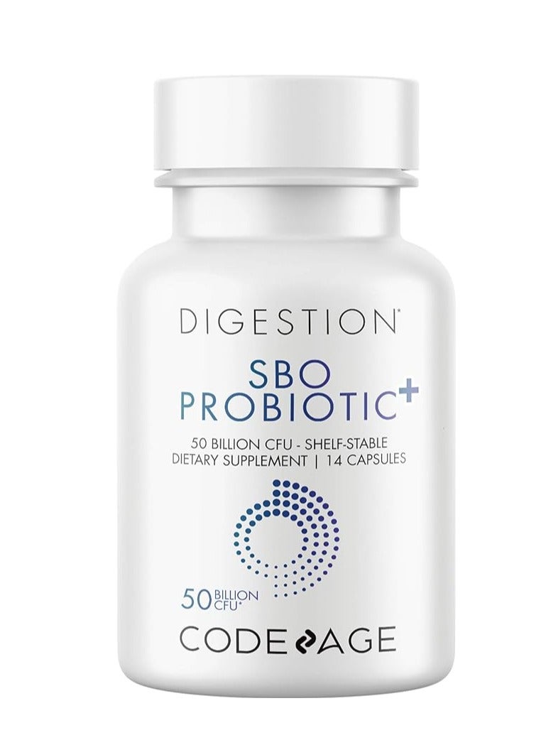 Codeage SBO Probiotics 50 Billion 14 Capsules