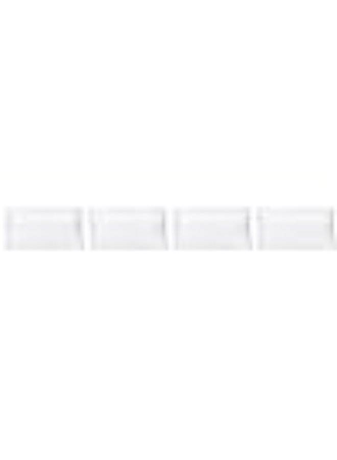 PAUL SODA EMPORIA Princess Cushion Filler 4pc set, 65GSM Microfiber Supersoft, 280 Grams Filling, Size: 30x50cm, White
