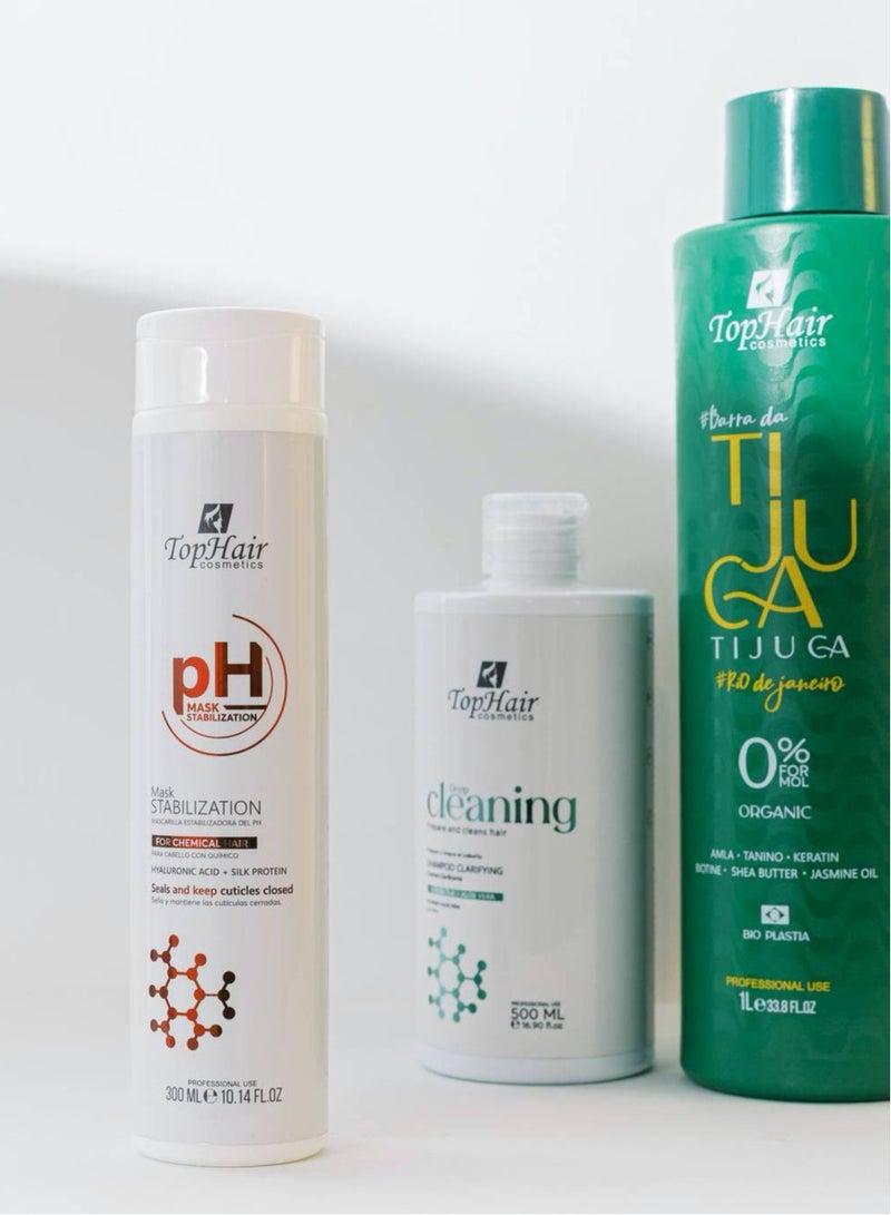 Hair Protein Treatment Set for blonde and colored hair ( 300+1000+500) ml
