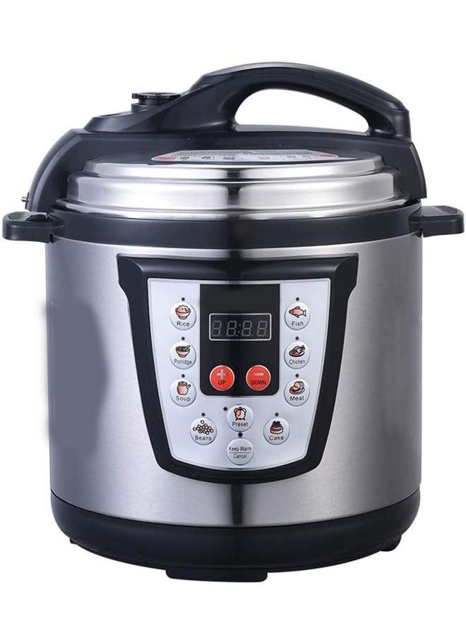 Digital Rice Cooker (6L) Multi-Cooker with 8 Multicooker Functions Timer and Holder Rice Warm Function for up to 5 People
