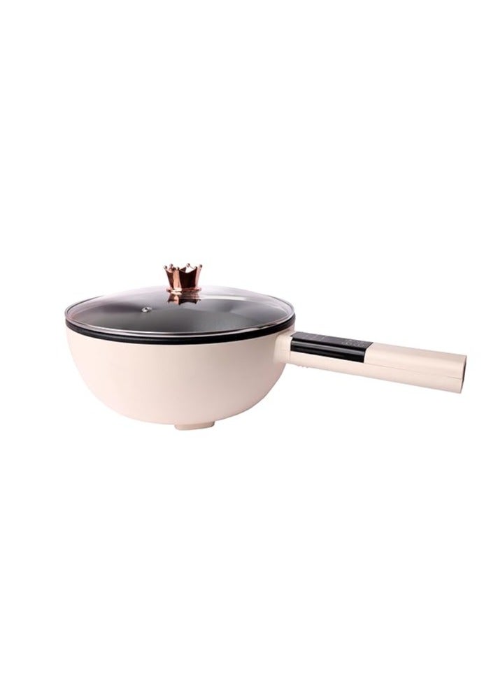 Multi Function CookingPot product Capacity: 4.0 L Multifunctional Electric Pot, Portable Ramen Cooker, Non-stick Mini Hot Pot for Steak, Egg, Oatmeal, Soup with Power Adjustable