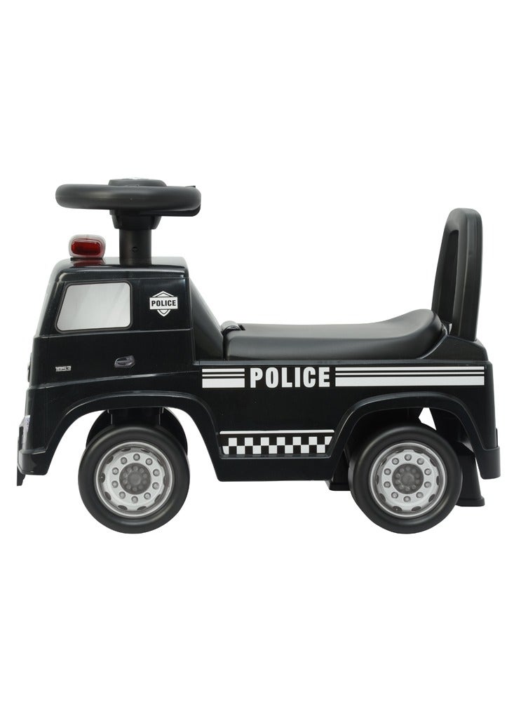 Mercedes-Benz Actros Police Push Car - Black