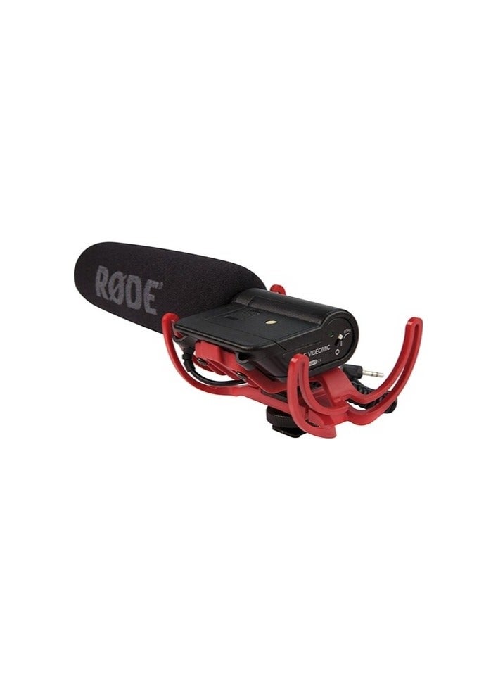 VideoMic Microphone, With Ricotta Lyre Suspension System - Black VMR