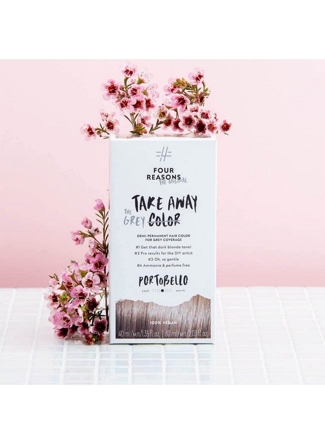 Original Takeaway Color Portobello 7.0 Demipermanent Hair Color Ammoniafree And Fragrancefree Hair Dye With Gray Coverage 100% Vegan & Cruelty Free