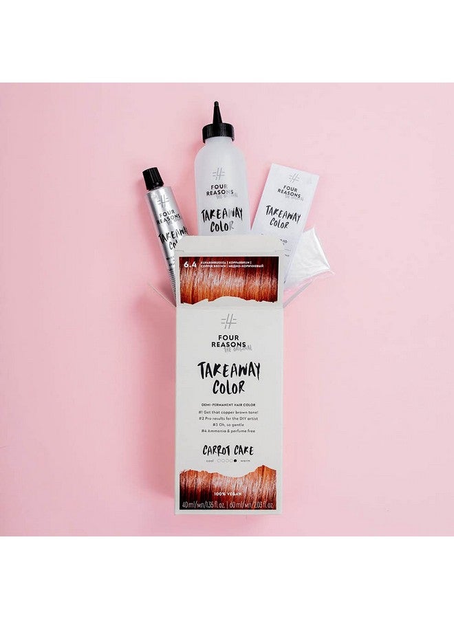 Original Takeaway Color Portobello 7.0 Demipermanent Hair Color Ammoniafree And Fragrancefree Hair Dye With Gray Coverage 100% Vegan & Cruelty Free