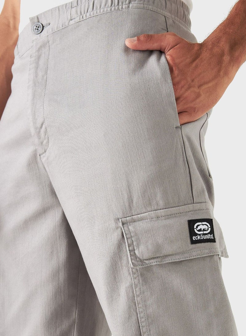 Pocket Detail Cargo Pants