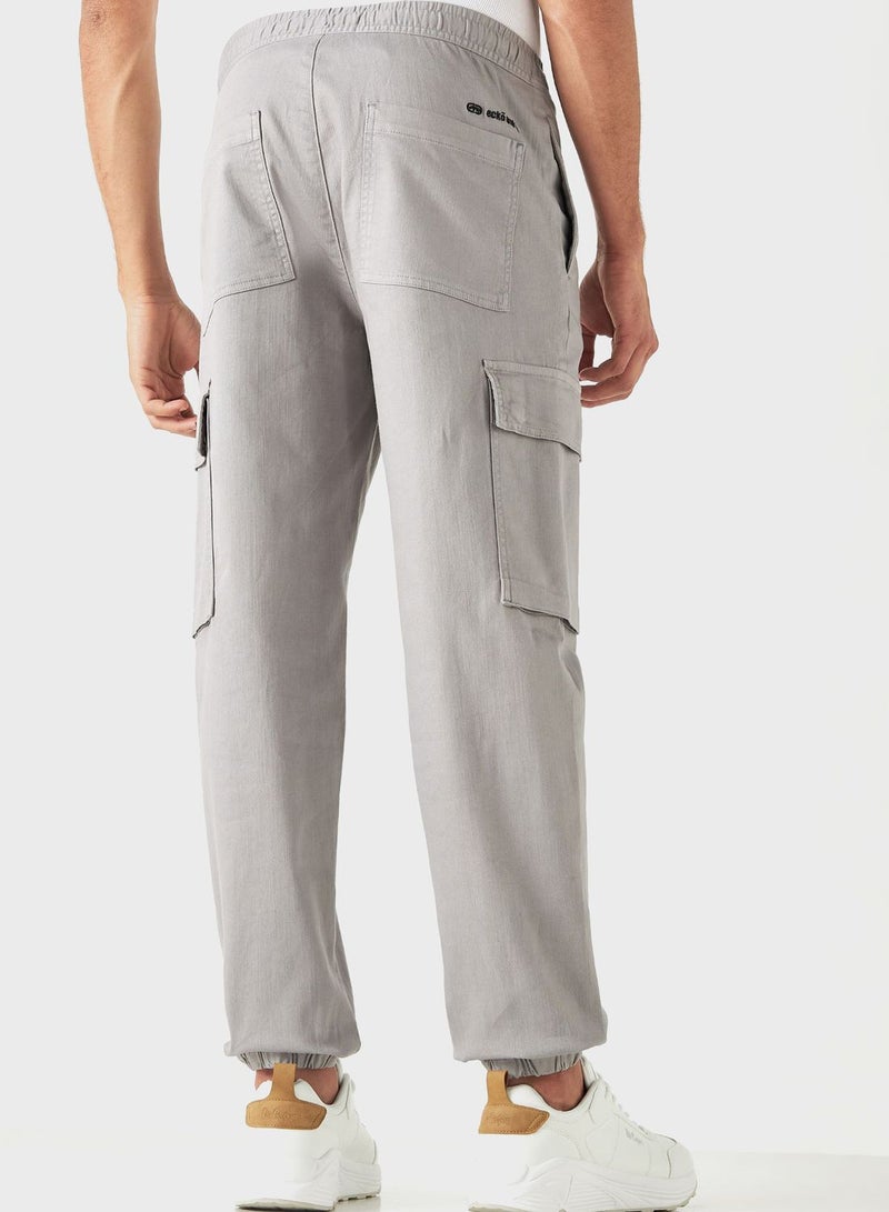 Pocket Detail Cargo Pants