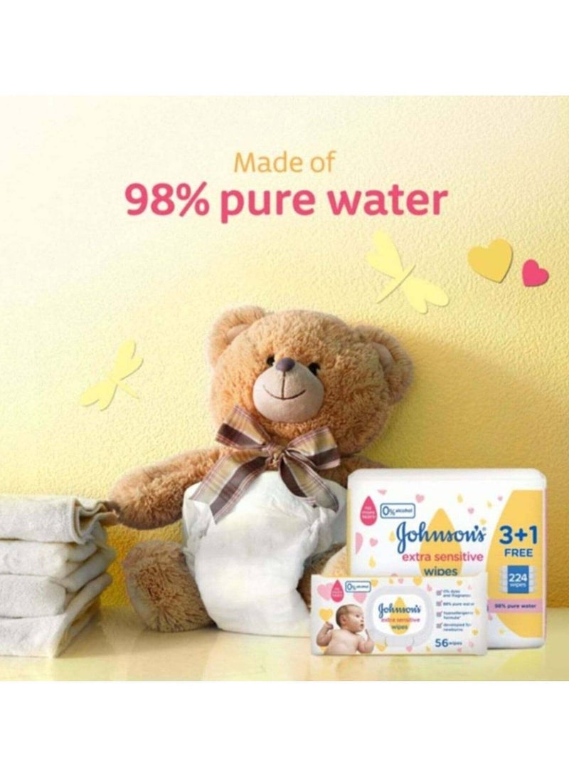 Extra Sensitive 224 Wipes