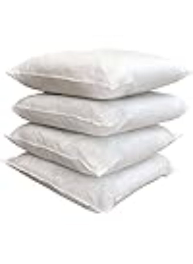 PAUL SODA Cushion Filler Pack of 4pcs- Fabric: Non Woven , Filling 300grams Non Siliconized Fiber - Size : 40 x 40cm