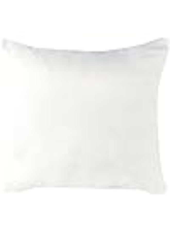 PAUL SODA EMPORIA Princess Cushion Filler, 65GSM Microfiber Supersoft, 350 Grams Filling, Size: 45x45cm, White