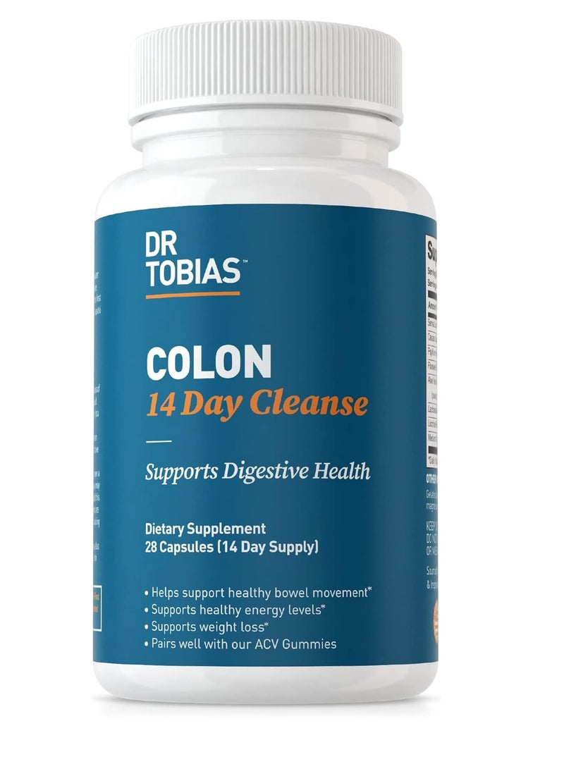 Dr. Tobias - Colon,14 Day Quick Cleanse (28 Capsules)