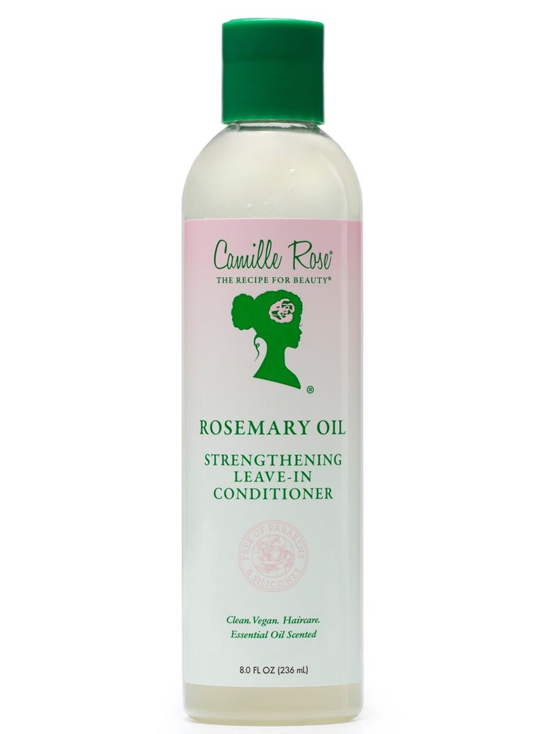 Camille Rose Rosemary Oil Hair Strengthening Leave in Conditioner (8 oz, 236 mL)