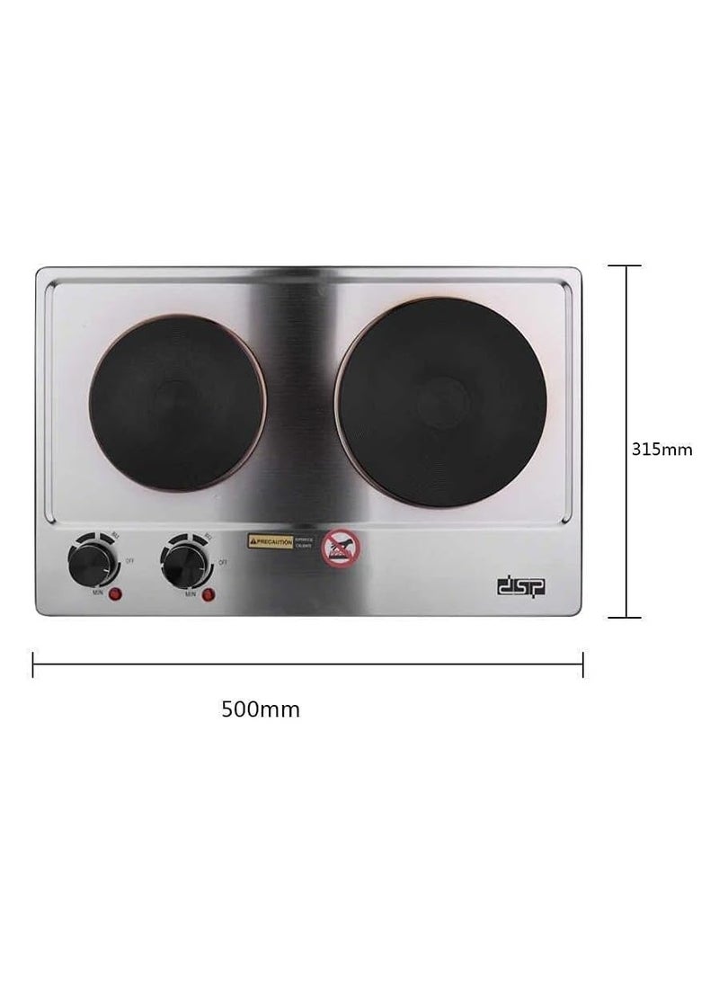 double electric cooker 1000w & 1500w kd4047