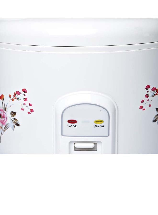1.8 Liter Deluxe Rice Cooker With Steamer White - NRC980CT2