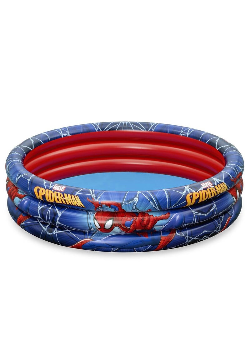 Spiderman Inflatable 3-Ring Pool 48x12 inch