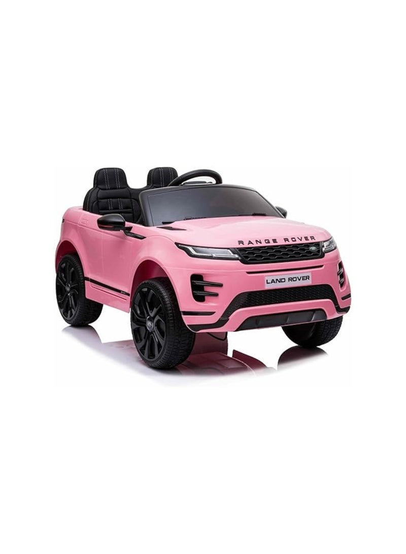 Range Rover For Kids 12V10 Electric Ride On Car Leather Seats and Eva Wheels Plus Parental Remote Control