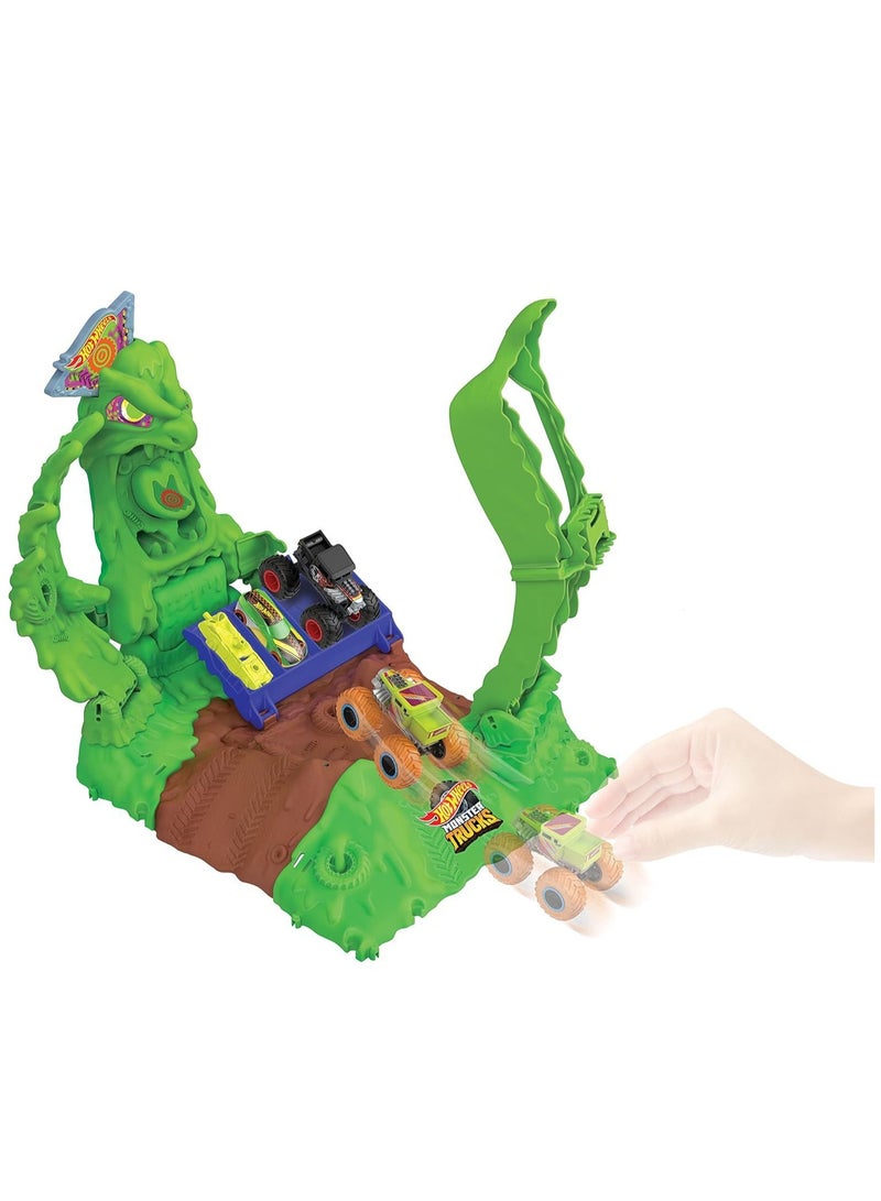 HotWheels Monster Trucks Arena Gunkster Ooze Battle