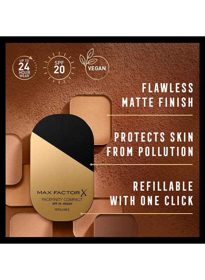 Facefinity Compact Foundation - 031 - Wam Porcelain, 10g