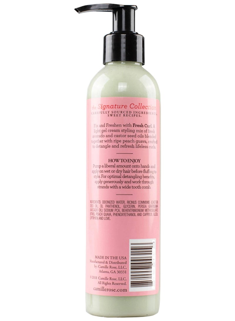 Camille Rose Naturals Fresh Curl Revitalizing Hair Smoother 8Oz 240 mL