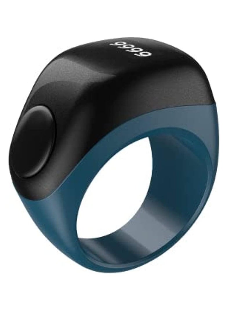 Smart Tasbih Plastic Zikr Lite Ring Blue