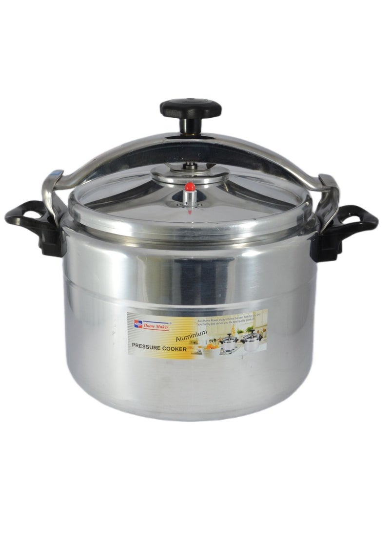 Aluminium Pressure Cooker 32cm - 20 Liter Capacity - Silver
