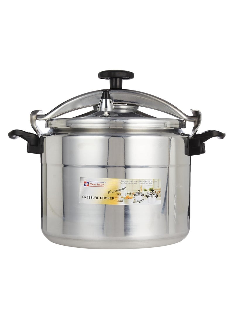 Aluminium Pressure Cooker 32cm - 20 Liter Capacity - Silver