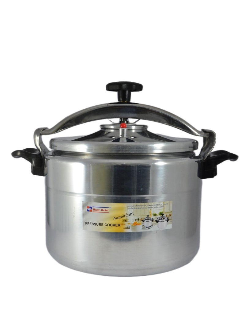 Aluminium Pressure Cooker 32cm - 20 Liter Capacity - Silver