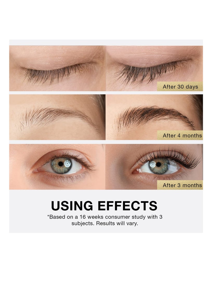 Silksence Upgraded Eyelash Growth Serum, Premium Lash Serum and Lash Growth Serum, Lengthen and Strengthen Eyelashes, Achieve Longer, Thicker,Healthier Lashes
