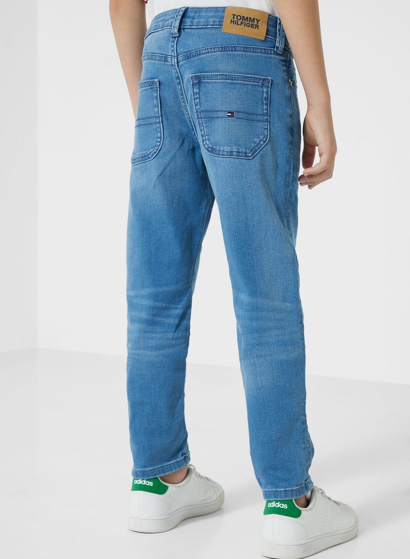 Youth Straight Fit Jeans