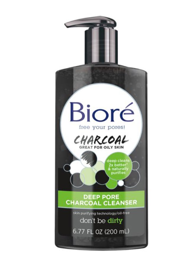 Deep Pore Charcoal Cleanser Black 200ml