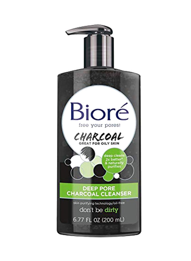 Deep Pore Charcoal Cleanser Multicolour 200ml