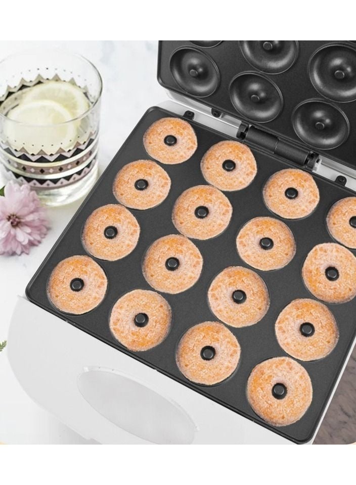Donut Maker Machine,1400W Nonstick Electric Doughnut Maker Machine,Donut baking machine- Easy and Convenient Homemade Donuts, Perfect for Family, Parties, Cake Shops, Milk Tea Shops, Bakeries