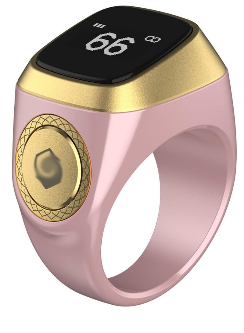 Smart Tasbih Plastic Zikr Lite Ring Pink 18MM