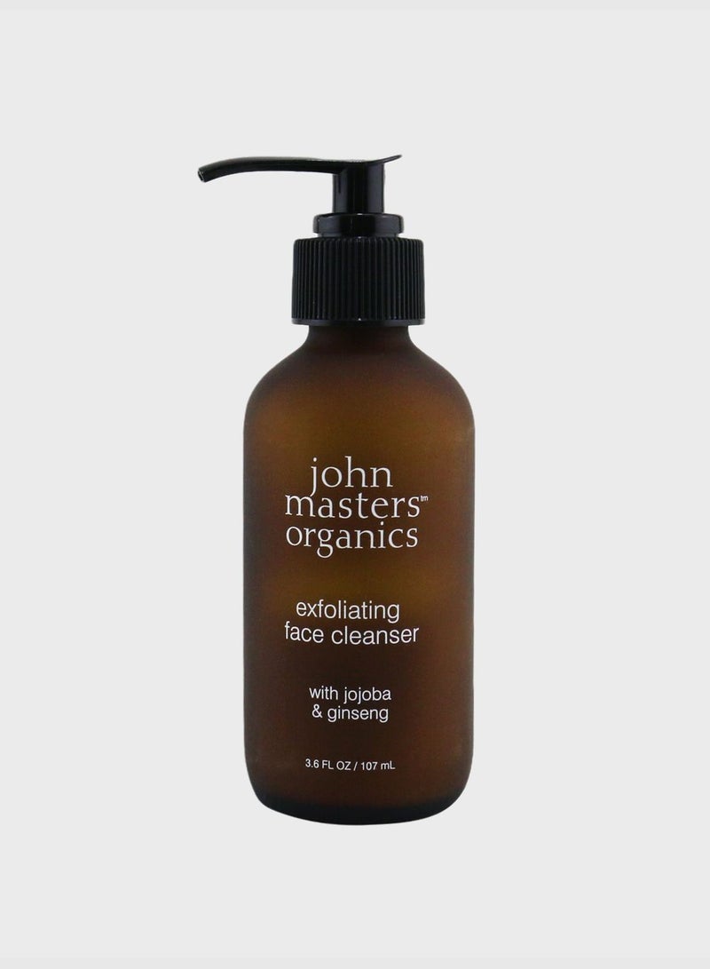 Exfoliating Face Cleanser With Jojoba & Ginseng