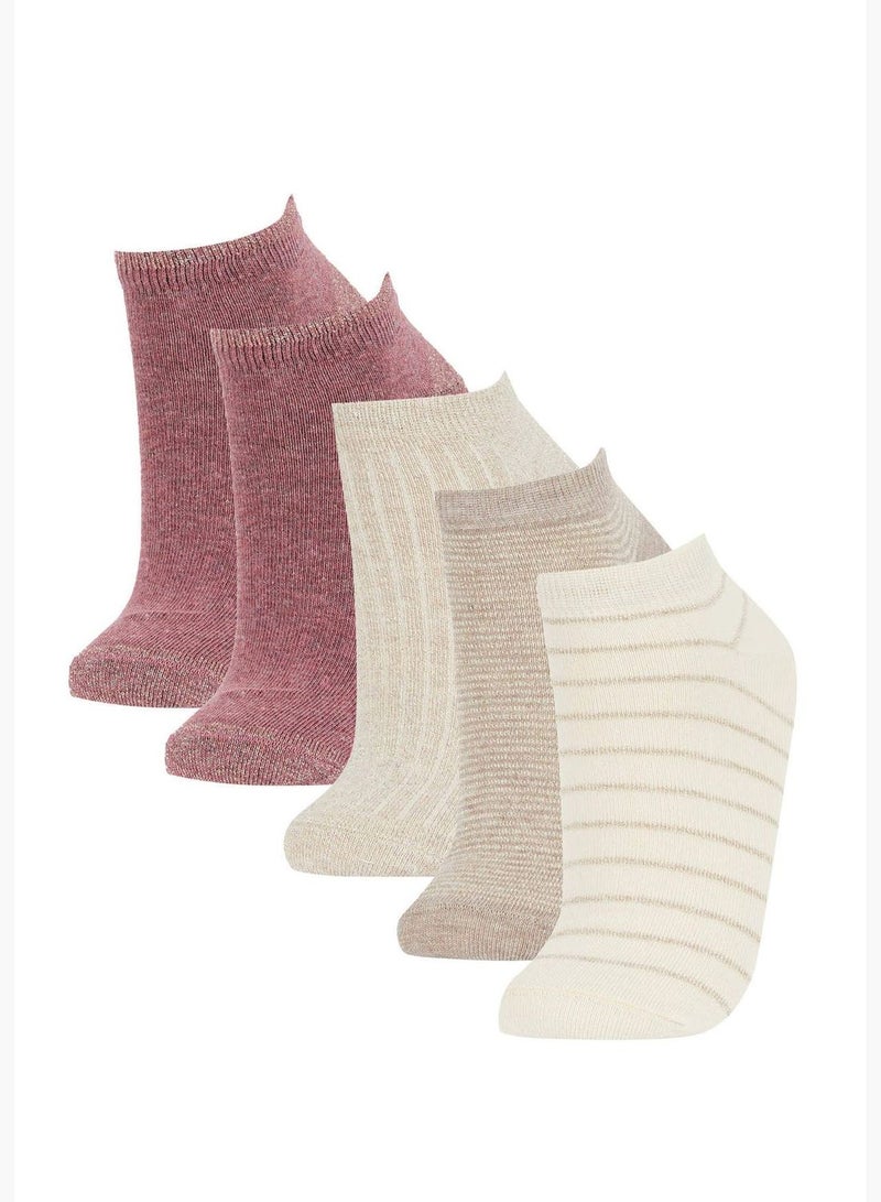 5 Pack Woman Low Cut Socks