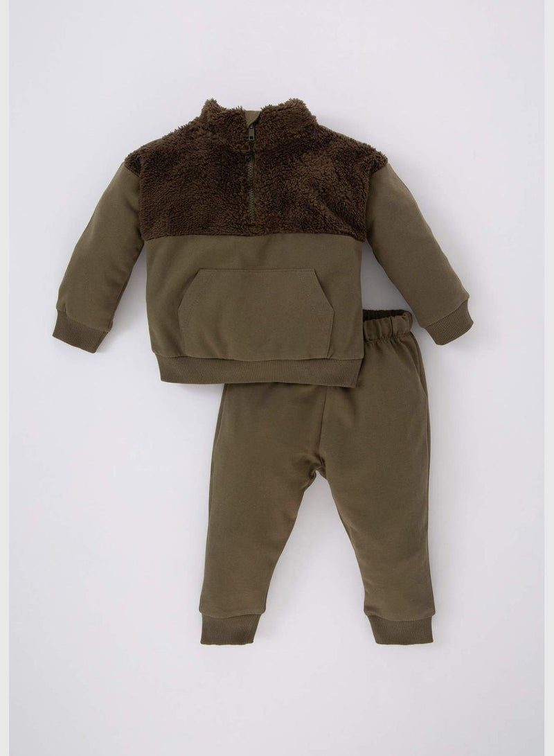 2 Pack BabyBoy Zipper Knitted Set