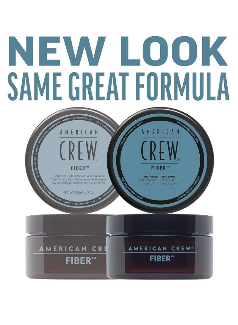 Hair Styling New Crew Fiber Wax, Low Shine, Helps Texturize, Increase Fullness To Hair, 50g