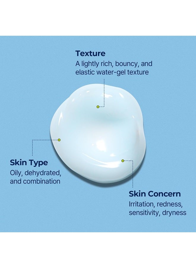 DIVE-IN Hyaluronic Acid Soothing Cream 3.38 fl oz | Revitalizing Facial Moisturizer for Sensitive, Dry Skin | Fragrance-free, Alcohol-free, No Colorants | Vegan, Cruelty-Free