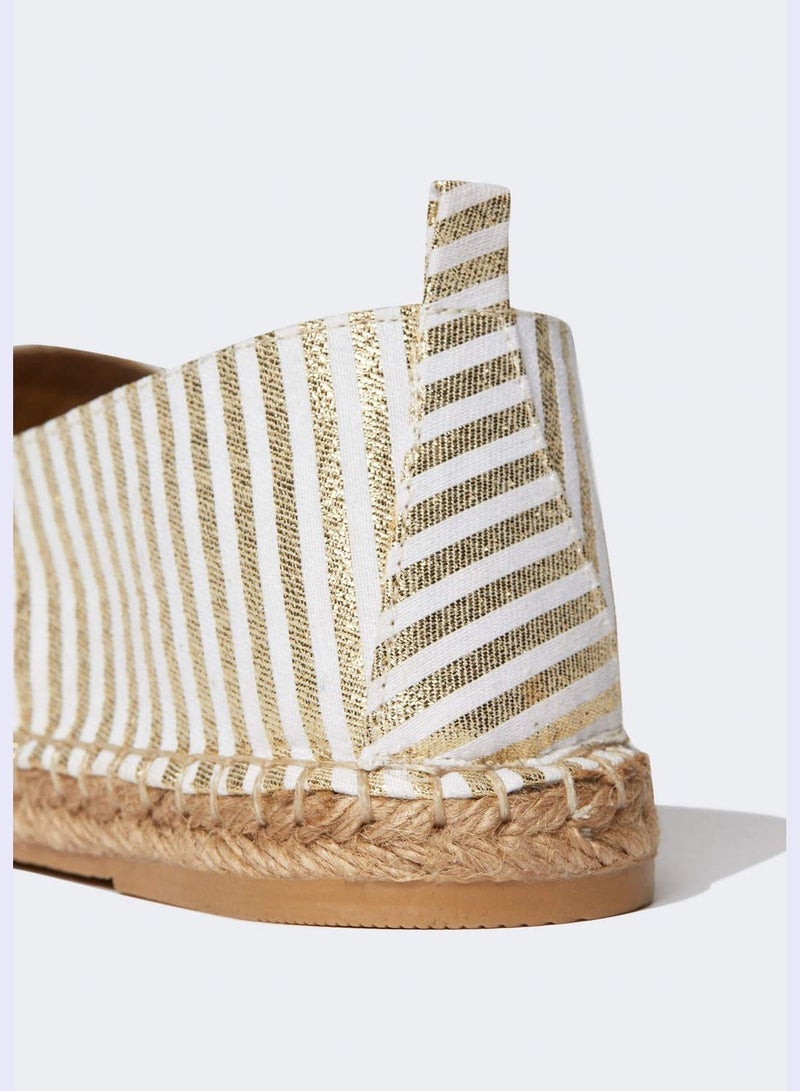 Striped Espadrilles Sand Shoes