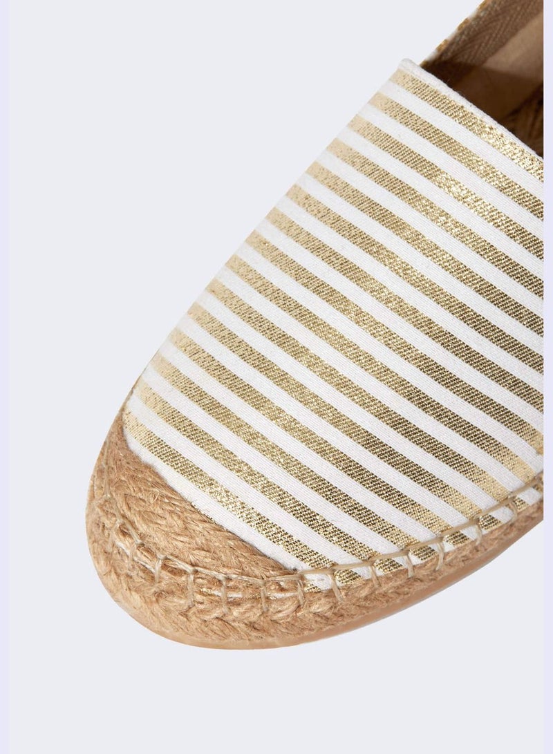 Striped Espadrilles Sand Shoes