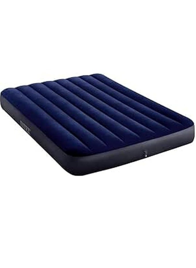 Dura-Beam Standard Classic Downy Air Mattress,Inflator Deflator Air Pumps with 3 Nozzles, Quick-Fill Electric Air Pump for Outdoor Camping, Inflatable,Boats,Raft,Pool,Floats