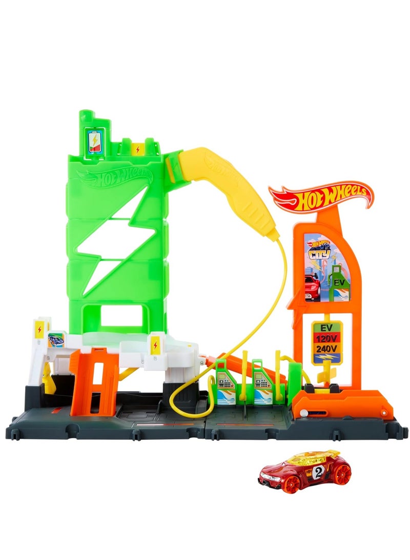 HotWheels Super Recharge Fuel Station Playset
