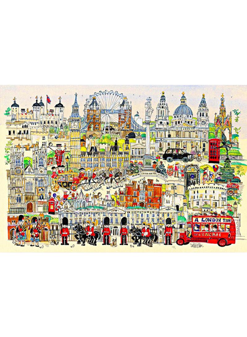 1000 Piece Wooden Educational Toy Puzzle