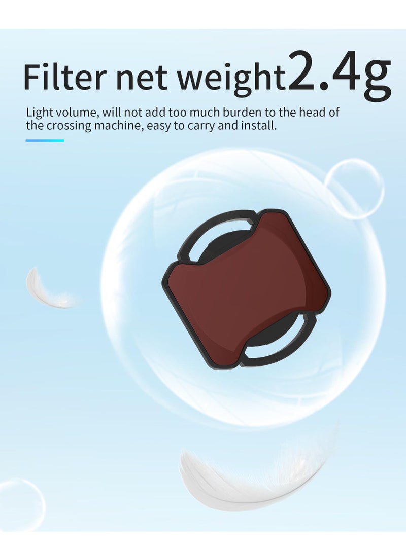 ND Filters Set for DJI Avata 2 Accessories, 6 Pack Plastics Gimbal Camera Len Filters for DJI Avata 2 (CPL, UV, ND8, ND16, ND32, ND64)