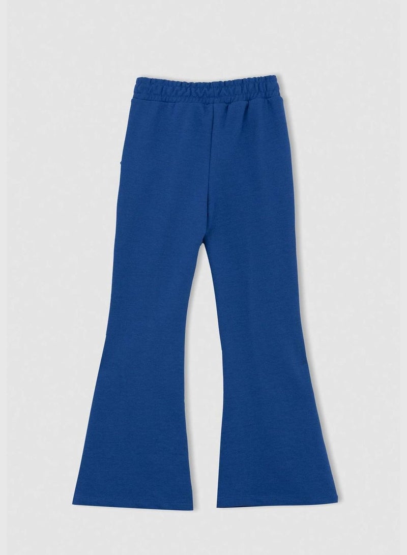 Girl Flare Fit Knitted Trousers