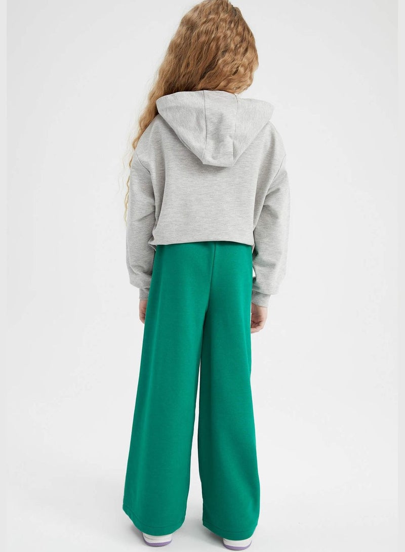 Girl Wide Leg Knitted Trousers