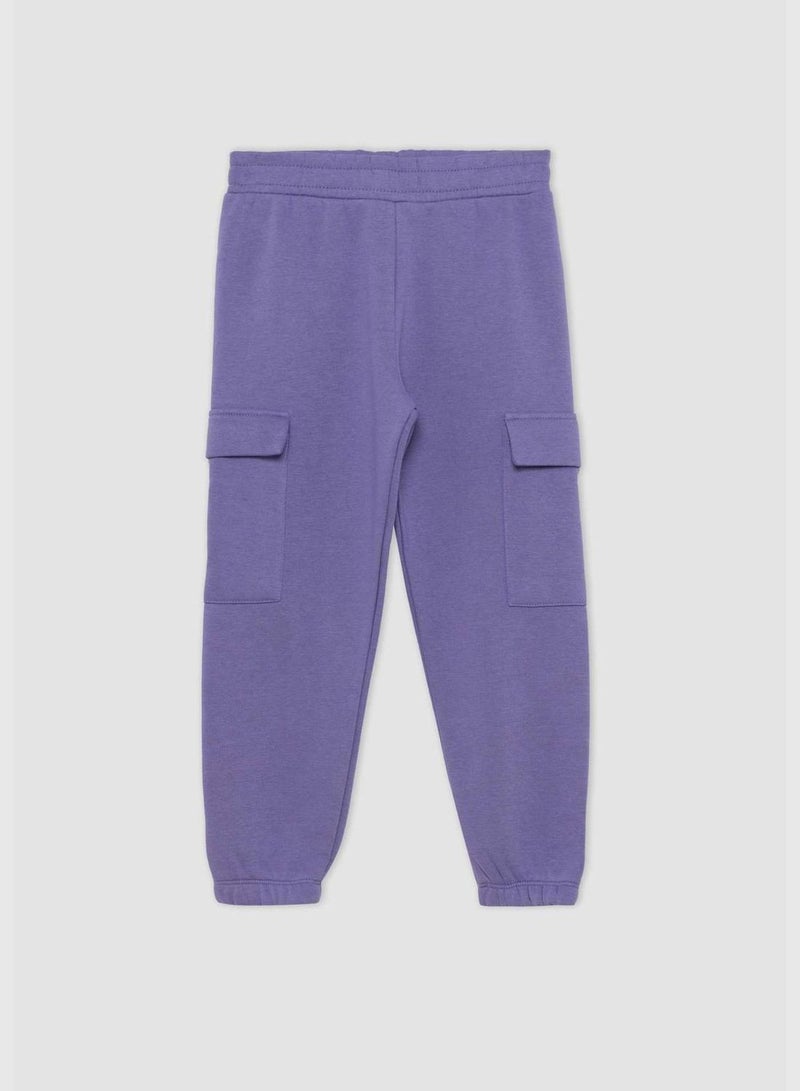 Girl Jogger Fit Knitted Trousers