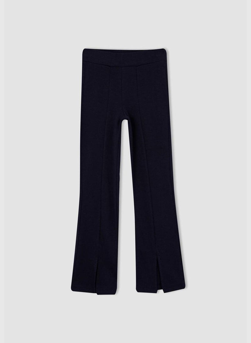 Girl Flare Fit Knitted Trousers